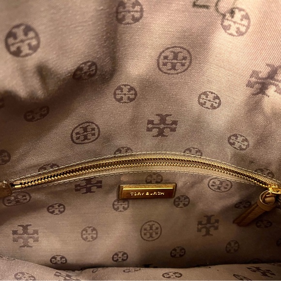 Tory Burch Brown Leather Shoulderbag - Picture 3 of 5